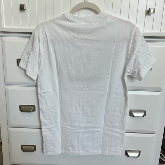 Aeropostale USA Appliqué Graphic Aero Short Sleeve T-Shirt Tee NWT White XS - Picture 3 of 6